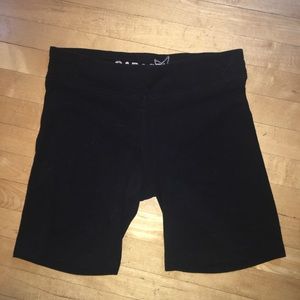 Garage Black Biker Shorts